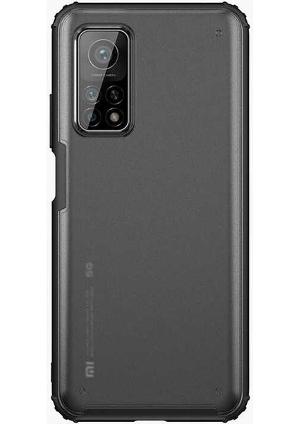 Xiaomi Mi 10T 5g Kılıf Kenarı Darbeye Dayanıklı Arka Sert P.c Telefon Kılıfı