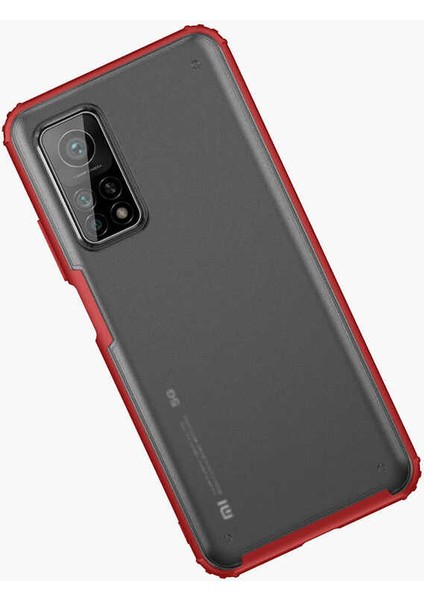 Xiaomi Mi 10T 5g Kılıf Kenarı Darbeye Dayanıklı Arka Sert P.c Telefon Kılıfı