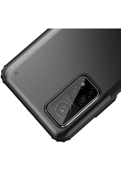 Xiaomi Mi 10T 5g Kılıf Kenarı Darbeye Dayanıklı Arka Sert P.c Telefon Kılıfı