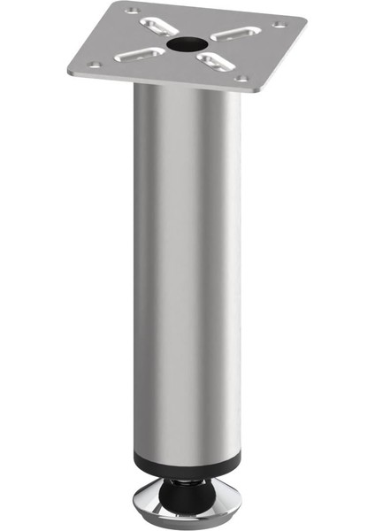Paslanmaz Çelik Inox Mobilya Dolap Baza Ayağı 15 cm