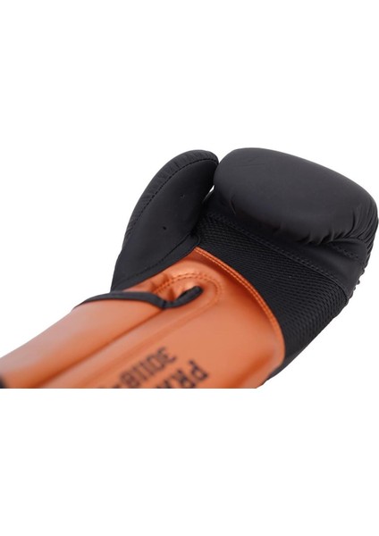 Suni Deri 30118-P Prakan Boks Eldiveni Muay Thai Eldiveni Özel Seri Siyah fırsatları