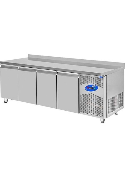 Karacasan 550 Lt Dört Kapılı 600'Lük Tezgah Tipi Derin Dondurucu(430 Çelik)
