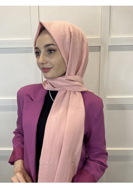 Pamuk Caz Şal, Eflatun Scarf Tek Renk Jazz Şal 1001 modelleri
