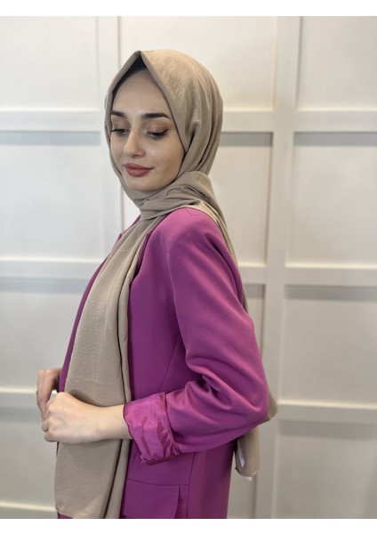 Pamuk Caz Şal, Eflatun Scarf Tek Renk Jazz Şal 1001 fiyatları