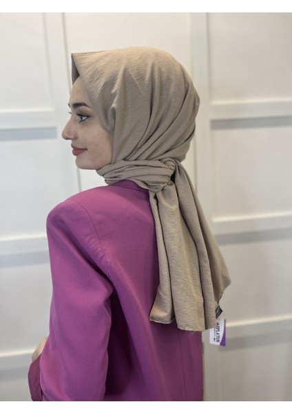 Pamuk Caz Şal, Eflatun Scarf Tek Renk Jazz Şal 1001 modelleri