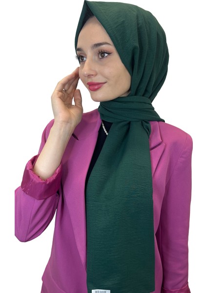 Pamuk Caz Şal, Eflatun Scarf Tek Renk Jazz Şal 1001