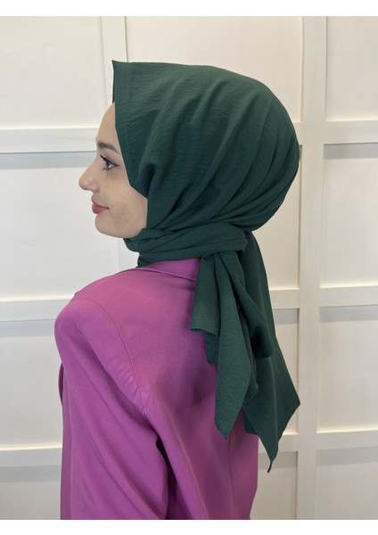 Pamuk Caz Şal, Eflatun Scarf Tek Renk Jazz Şal 1001