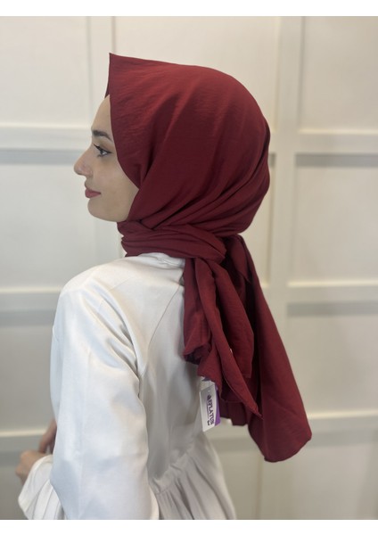 Pamuk Caz Şal, Eflatun Scarf Tek Renk Jazz Şal 1001 modelleri