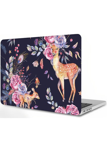 MacBook Air ile Uyumlu 13 Inç Kılıf 2022 2021 2020 2019 2018 Yayın A2337 M1 A2179 A1932 Touch Id, Plastik Sert Kabuk Kılıf (Yurt Dışından)