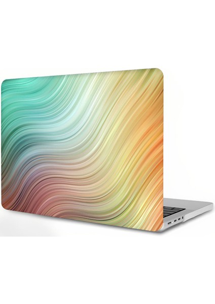 MacBook Air ile Uyumlu 13 Inç Kılıf 2022 2021 2020 2019 2018 Yayın M1 A2337 A2179 A1932 Touch Id, Plastik Sert Kabuk Kılıf (Yurt Dışından)