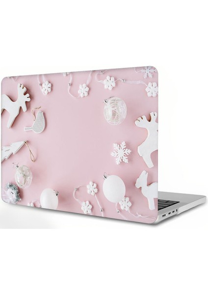 MacBook Air 13.6 Inç Kılıf 2024 2022 ile Uyumlu Sıvı Retina Ekranlı Dokunmatik Kimlik Modeli A2681 A3113, Plastik Sert Kılıf Kapak (Yurt Dışından)