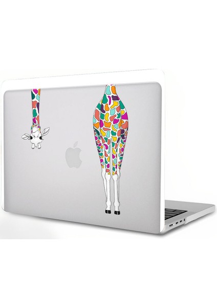 MacBook Air 13.6 Inç Kılıf ile Uyumlu 2022 2023 2024 Yayın M3 A3113 M2 A2681 Touch Id Ile, Plastik Sert Kabuk Kılıf (Yurt Dışından)