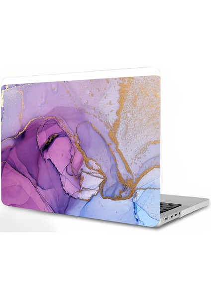 MacBook Air ile Uyumlu 13 Inç Kılıf 2022 2021 2020 2019 2018 Yayın A2337 M1 A2179 A1932 Touch Id, Plastik Sert Kabuk Kılıf (Yurt Dışından)