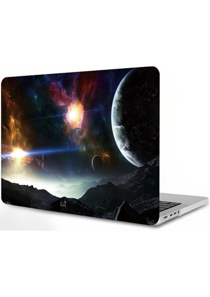 MacBook Air 13 Inç Kılıf (Model: A1466 ve A1369, 2010-2017 Sürümü), 3D Efektli Mat Siyah Sert Kapakla Uyumlu Eski Sürüm Mac Air 13,3 Inç (Yurt Dışından)