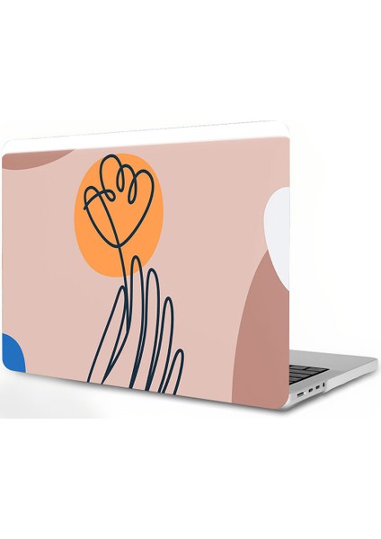 MacBook Air ile Uyumlu 13 Inç Kılıf 2022 2021 2020 2019 2018 Yayın A2337 M1 A2179 A1932 Touch Id, Plastik Sert Kabuk Kılıf (Yurt Dışından)