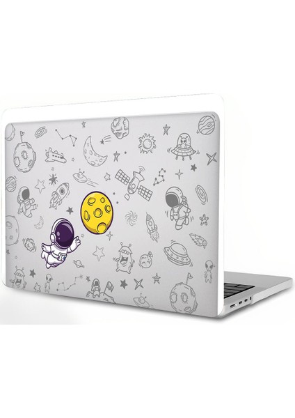 MacBook Air 13 Inç Kılıf (Model: A1466 ve A1369, 2010-2017 Sürümü), 3D Efektli Mat Siyah Sert Kapakla Uyumlu Eski Sürüm Mac Air 13,3 Inç (Yurt Dışından)