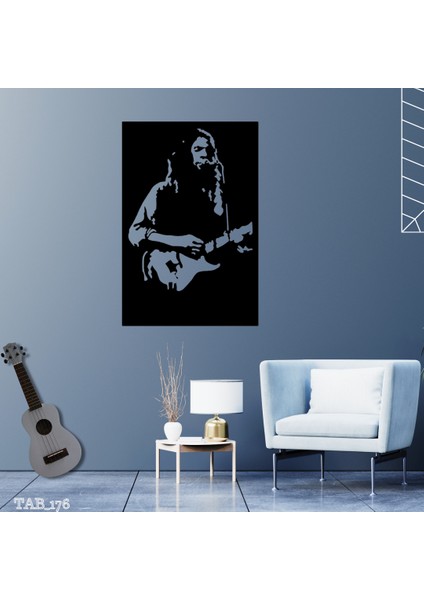 Elektro Gitar Çalan Adam Tablo