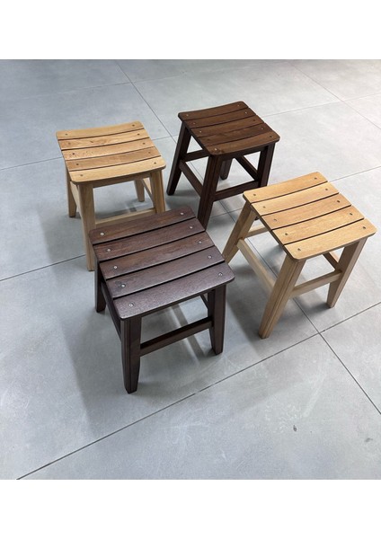 Ahşap Tabure 45 cm