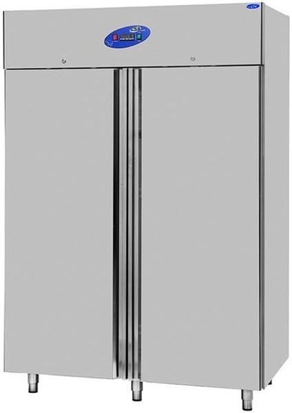 İnox Karacasan Endüstriyel 1200 Lt Dik Tip Çift Kapılı Buzdolabı