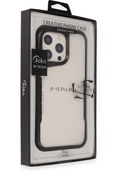 Apple Iphone 15 Kılıf Kamera Kısmı Çıkıntılı Pürüzsüz Yüzey Darbe Emici Kapak