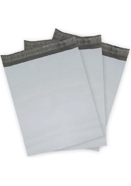 Cepsiz Küçük Boy Kargo Poşeti 24X30+5 cm - 100 Adet (40+40=80 Mikron)