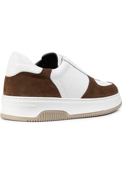 Deri Kahverengi Erkek Sneaker Ayakkabı - 01965MKHVE02 fiyatları