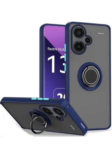 Xiaomi Redmi Note 13 Pro Plus 5g Kılıf Montreal Yüzüklü Standlı