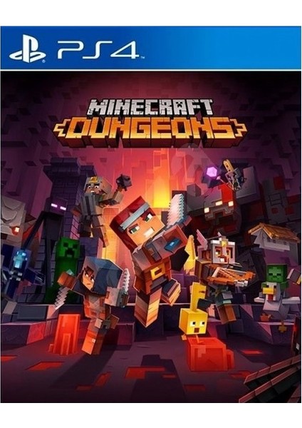 - Minecraft Dungeons PS4 PS5 Oyun (PSN Account/Hesap)