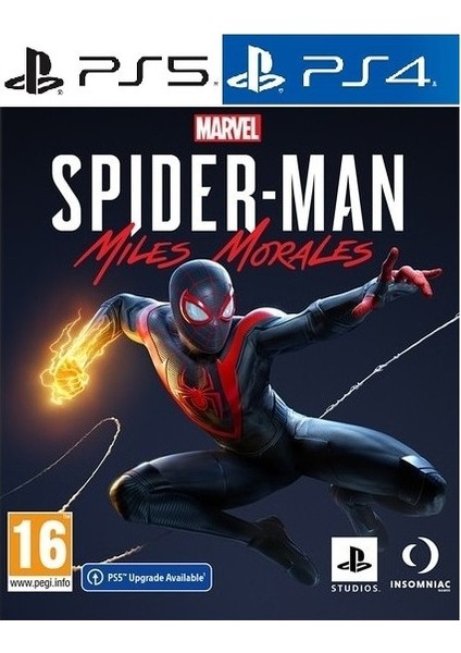 - Marvel's Spider-Man: Miles Morales PS4 PS5 Oyun (PSN Account/Hesap)