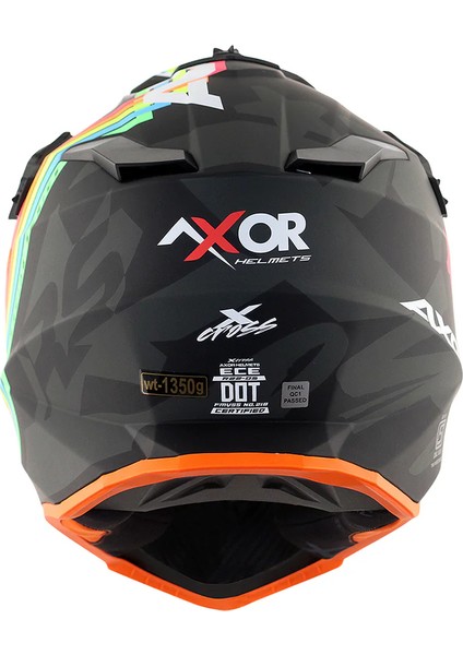 X-Cross X2 Kask Black Grey Mat indirimleri