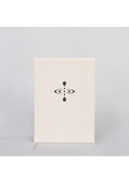 Kanvas Defter Mindfulness El Boyaması Çizgisiz Bej DFTR0023