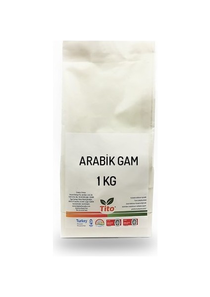Arabik Gam Arap Zamkı E414 1 kg