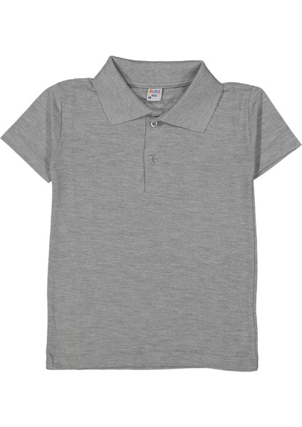 Bilge Trend Kız Erkek Çocuk Kısa Kollu Unisex Polo Yaka T-Shirt ,okul Tişörtü