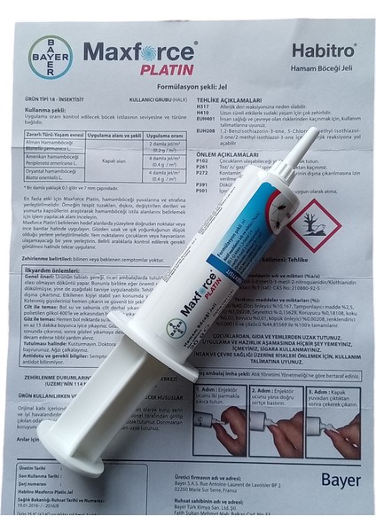 Maxforce Hamamböceği Jeli 20GR