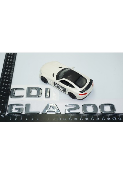 Gla 200 Cdi Bagaj Krom Abs Yazı Logo Benz Ile Uyumlu modelleri