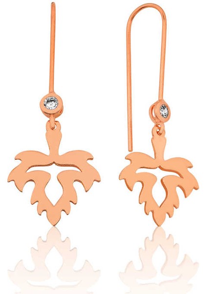 925 Ayar Gümüş Yaprak Sallantılı Küpe fiyatları