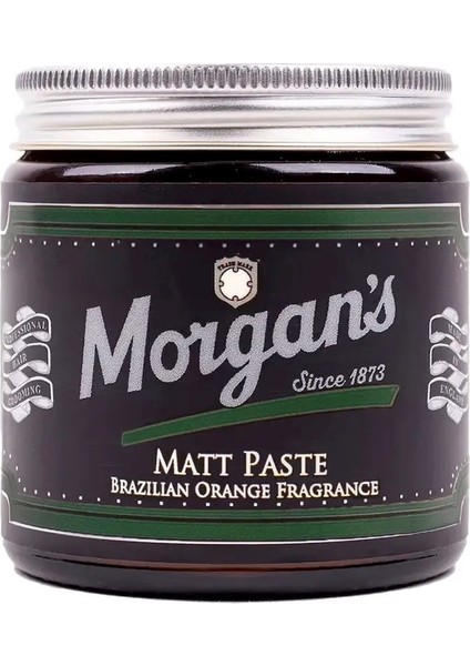 Pomade Matt Paste Brazilian Orange Mat Görünümlü Saç Şekillendirme Kremi 120 ml