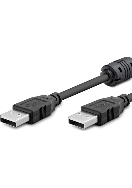 USB 2.0 Erkek-Erkek Data ve Şarj Kablosu 1.5m