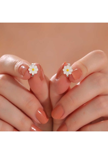 Gümüş Papatya Çocuk Küpesi fiyatları