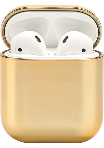 Apple Airpod'lar Için Şarj Kılıflı (2016)-ALTIN Elektrokaplama Tpu Koruyucu Kutu (Yurt Dışından) fiyatları