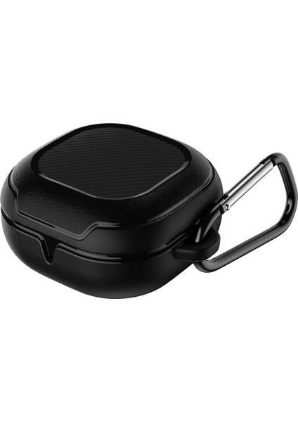 Anti-Kayıp Kablosuz Kulaklık Koruyucu Kılıf Şarj Kutusu Samsung Galaxy Buds Pro/live-Siyah (Yurt Dışından)