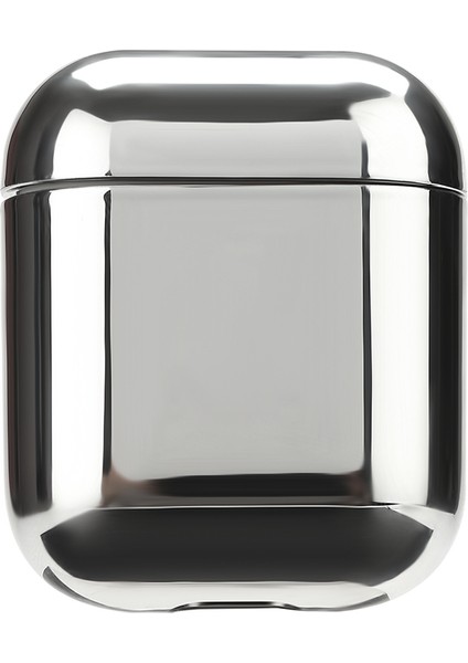 Apple Airpod'lar Için Şarj Kılıflı (2016)-GÜMÜŞ Elektrokaplama Tpu Koruyucu Kutu (Yurt Dışından)