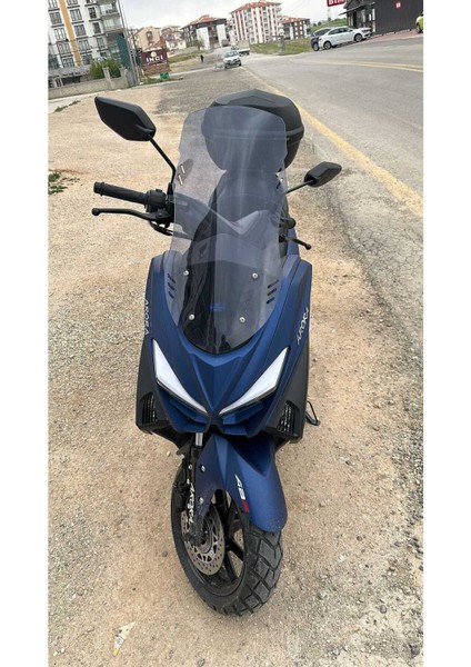 Arora Max T 150 Ön Cam 2022 2023 Modellere Uyar 55CM  Açıkfüme Renk   4mm Kısa Spor