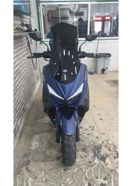 Arora Max T 150 Ön Cam 2022 2023 Modellere Uyar 55CM  Siyah Renk  4mm Kısa Spor