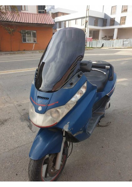 Piaggio X8 200 Ön Cam 2004 2006 Modellere Uyar 70CM  Siyah Renk  4mm Uzun Boylu