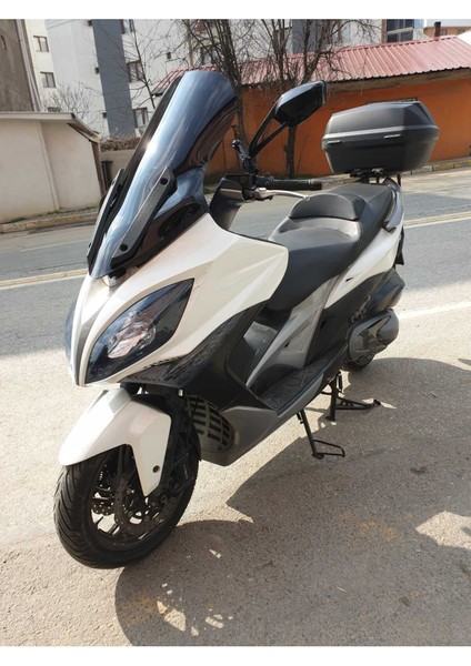 Kymco Xciting 400 I Ön Cam 2015 Modellere Uyar 72CM Siyah Renk 4mm Uzun ve Geniş