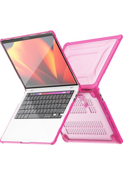 MacBook Pro 13 Inç (2018)/(2020)/(2022) (A2338 M1/m2 A2289 A2251 A2159 A1989 A1706 A1708) Pc + Tpu Laptop Kılıfı (Yurt Dışından)