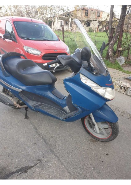 Piaggio X8 200 Ön Cam 2004 2006 Modellere Uyar 53CM Şeffaf Renk 4mm Uzun Boylu