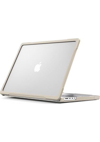 MacBook Pro 16 Inç (2021) A2485/(2023) A2780/A2991 (M1/m2/m3) Pc + Tpu Laptop Kapak Anti Drop Darbeye Dayanıklı Kılıf Haki (Yurt Dışından)