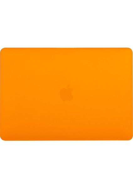 Mat Pc Ön ve Arka Koruyucu Telefon Kılıfı Cep Telefonu Çantası Kılıf MacBook Pro 13 Inç A1706/A1708/A1989/A2159/A2251/A2289/A2338 ORANGE (Yurt Dışından)